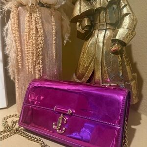 Shiny Pink Designer Women's Bag